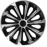 4x HUBCAPS Silný dvojfarebný 14-palcový FIAT KIA