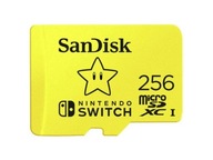 SANDISK 256GB microSDXC pamäťová karta pre Nintendo