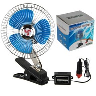 Rotačný ventilátor s klipom 24V