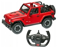 JEEP WRANGLER RUBICON Red 1:14 NA DIAĽKOVÉ OVLÁDANIE