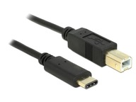 Delock kábel USB-C na USB-B M/M 1m 2.0