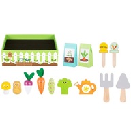 Drevené montessori farmárske puzzle TOOKY TOY