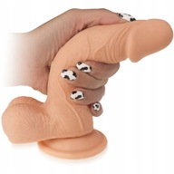 REALISTICKÉ DILDO S CHRBTOU - UMELÝ PENIS