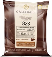 Callebaut 823 MLIEKO čokoláda na pralinky 400g