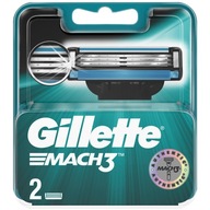 Náplne pre stroje Gillette Mach 3, 2 kusy