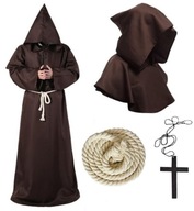 OUTFIT KROJ DISPOSSIEM ZVYK MNÍŠ KŇAZ NON HALLOWEEN S/M 170/176