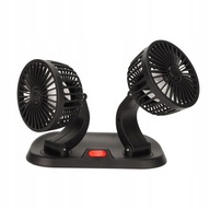 5V ventilátor do auta s duálnym USB portom