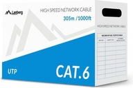 UTP inštalačný kábel, cat6, WIRE, 305 m