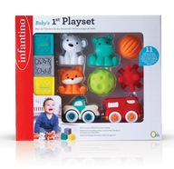 Infantino Soft Textured Toys 11 ks.