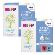 HiPP vlhčené obrúsky Ultra-Sensitive, 8x52 ks