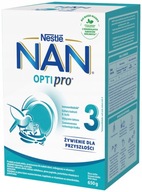 NESTLÉ NAN OPTIPRO 3 receptúra ​​650 g