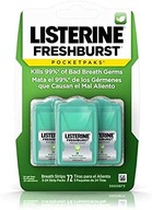 LISTERINE FRESHBURST osviežujúce listy 72 listov