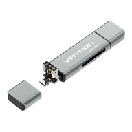 MULTIFUNKČNÁ ČÍTAČKA KARIET USB2.0 VENTION CCJH0 480 MBPS ODOLNOSŤ ODOLNOSTI