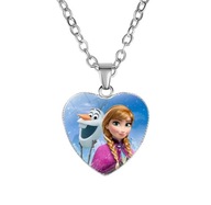 Šperk pre dievčatá prívesok náhrdelník Olaf