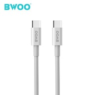 BWOO KÁBEL X199 PD USB-C – USB-C 1.0M 100W BIELY