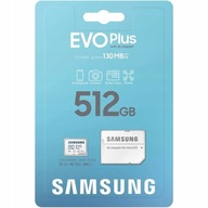 Pamäť MicroSDXC 512GB Samsung EVO PLUS 130MB/s