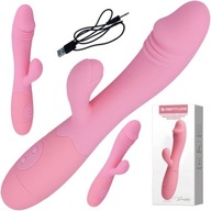 SILIKÓNOVÝ LUXUSNÝ VIBRATOR nabíjaný cez USB