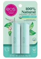 Eos Organic Sweet Mint 100% prírodný balzam na pery sladká mäta