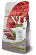 N&D Cat kačica, quinoa brokolica kastrovaná 300 gr