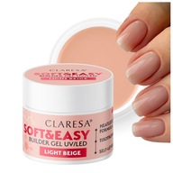 Claresa Nail Builder Gel 45 g svetlo béžová