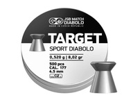 Diabolo pelety JSB Target Sport 4,50 mm 500 ks, ploché