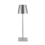 Bezdrôtová strieborná nočná lampa WDL-02