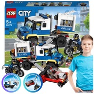 LEGO CITY POLICAJNÝ POLICAJNÝ KONVOJ SÚPRAVA VÄZENSKÉHO AUTA SADA BLOKOV