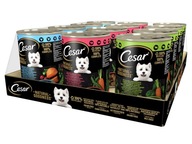 CESAR Natural Mix príchutí krmivo pre psov (12 x 400 g)