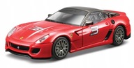 Ferrari 599XX 1:43 červené auto Bburago 31109