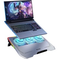 LED RGB USB-C chladiaca podložka herného notebooku MOZOS LS6-RGB