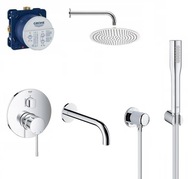 Vaňová súprava s GROHE ESSENCE + 30cm batéria