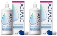 ACUVUE REVITALENS LENS LIQUID 2x 360ml + 2 nádoby