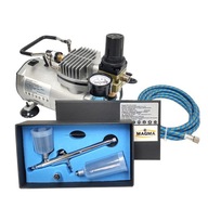 Mini airbrush kompresor AB-131 modelovacia pištoľ