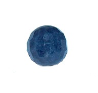 modrá zafír fazetovaná gulička cca 6 mm