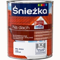 STREŠNÁ FARBA Śnieżka 0,75L Biela RAL9003