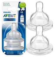 AVENT CLASSIC+ cumlík antikolikový č.2 1m+ 2 ks