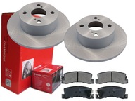 BREMBO DISKOVÉ DLOŽKY ZADNÉ TOYOTA COROLLA E11 UK