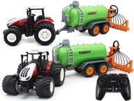 Diaľkovo ovládaný traktor s prívesom Tanker R/C Farm 1:24 zavlažovač