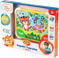 Dumel TABLET Puzzle Tigger GAME stojan Znie melódie Hovorí po poľsky