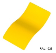 RAL 1023 polyesterová hladká saténová prášková farba