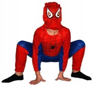 OUTFIT SPIDER MAN KOSTÝM SPIDERMAN 4-6 rokov M