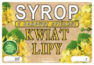 Etiketa na SIRUP - LIPA FLOWER 20 ks.