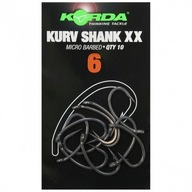 Korda Kurv Shank XX Háčiky č.4 10 ks