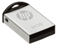 Závesný disk HP v222w 64 GB USB 2.0 strieborný HPFD222W-64