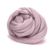 Vlna česaná MERINO 22-24mic LILA RUŽOVÁ 500g