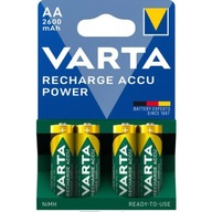 4x BATÉRIE (NiMH) VARTA R6 AA 2600mAh