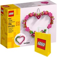 LEGO 40638 Ozdoba srdca + LEGO papierová taška 6315786