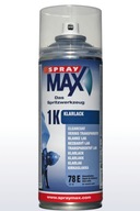 SPREJ MAX Bezfarebný lak 1K lesk 400ml