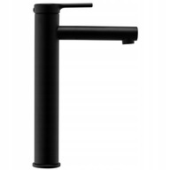 Stojanová umývadlová batéria Rea Pixel Matte Black High Faucet