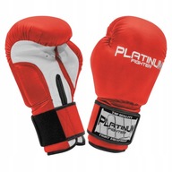 PLATINUM FIGHTER TRÉNINGOVÉ RUKAVICE BOXERSKÉ SPARTACUS ČERVENÉ 6OZ